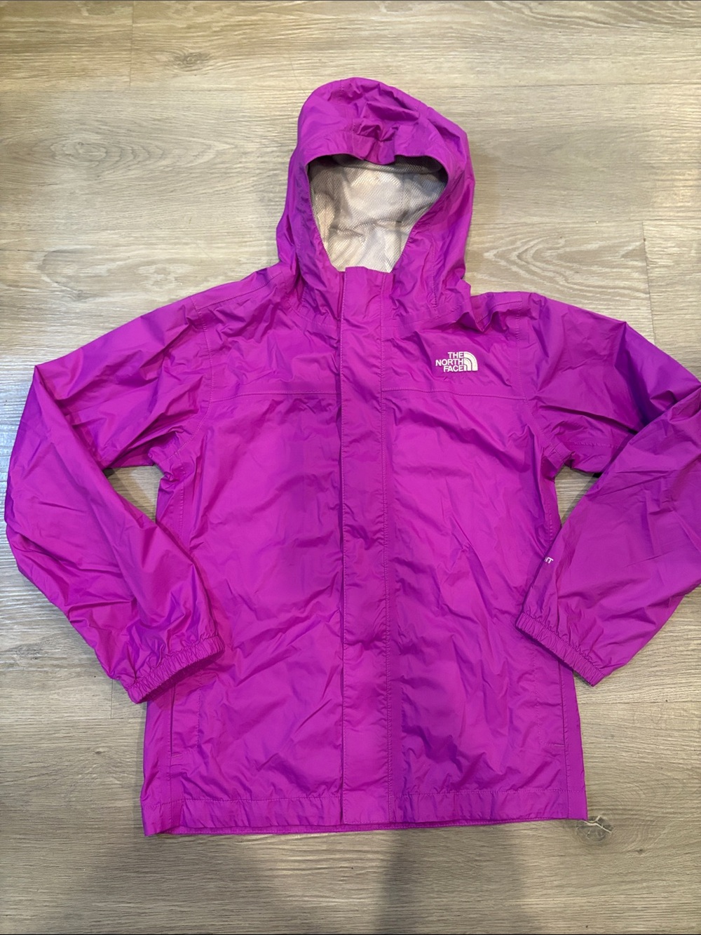 The North Face Kids Waterproof Hooded Rain Jacket - Magenta